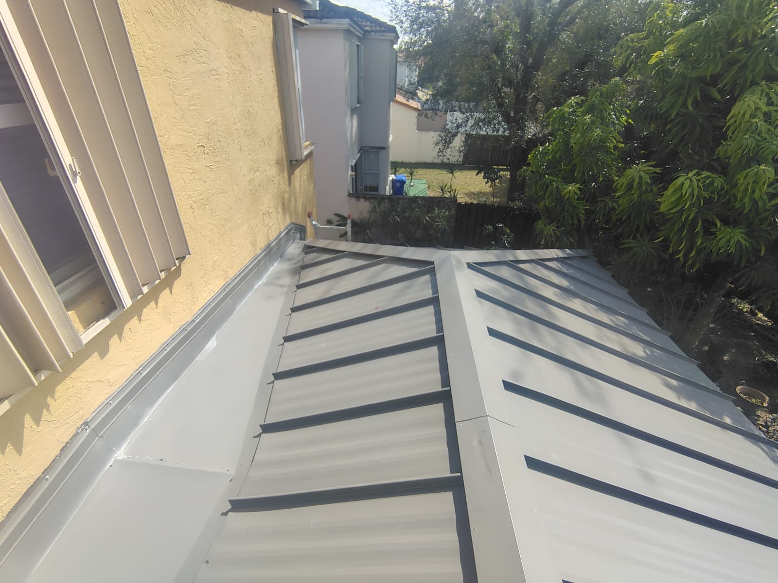 Aluminum Metal Roof Install — photo 3
