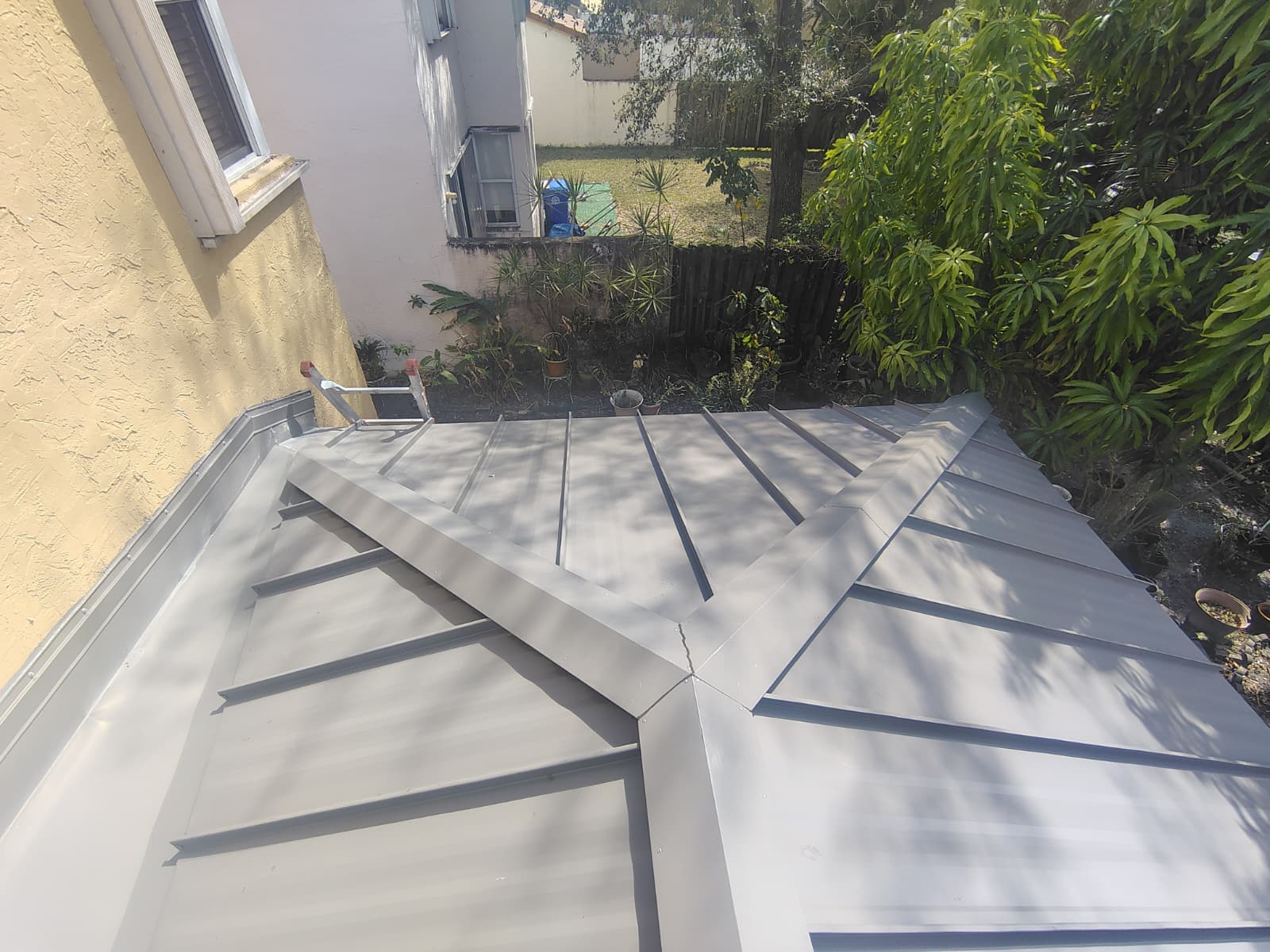 Aluminum Metal Roof Install — photo 7